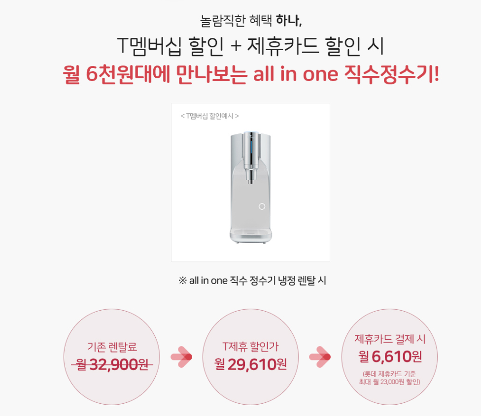 SK매직 9월 T멤버쉽10%할인~~